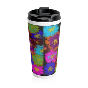 Stainless Steel Travel Mug - Fancy Flora - KORAT