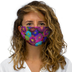 Snug-Fit Polyester Face Mask - Fancy Flora - KORAT