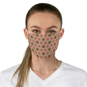 Fabric Face Mask - Yolanda Blue and Yellow - KORAT