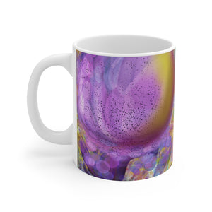 11oz White Mug - Justins Planet (J21) - KORAT