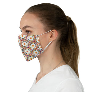 Fabric Face Mask - Pinky Honeycombs - KORAT