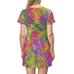 All Over Print T-Shirt Dress - Amy D. - KORAT