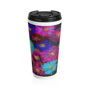 Stainless Steel Travel Mug - Fancy Flora - KORAT