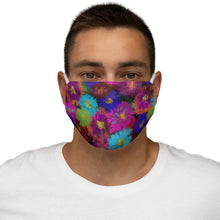 Load image into Gallery viewer, Snug-Fit Polyester Face Mask - Fancy Flora - KORAT
