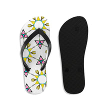 Load image into Gallery viewer, Unisex Flip-Flops - Tracy Triangle - KORAT
