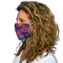 Load image into Gallery viewer, Snug-Fit Polyester Face Mask - Fancy Flora - KORAT
