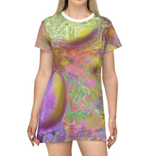 Load image into Gallery viewer, All Over Print T-Shirt Dress - Justins Planet (J21) - KORAT
