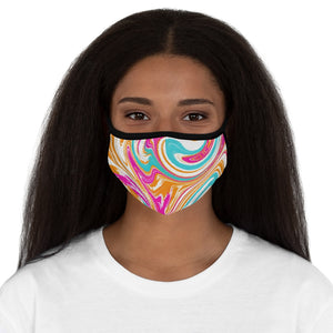 Fitted Polyester Face Mask - Te Tie Dye - KORAT