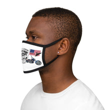 Load image into Gallery viewer, Mixed-Fabric Face Mask - Harley Davidson with USA &amp; Eagle - KORAT
