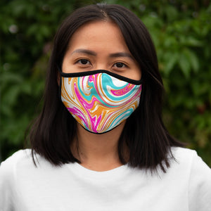 Fitted Polyester Face Mask - Te Tie Dye - KORAT