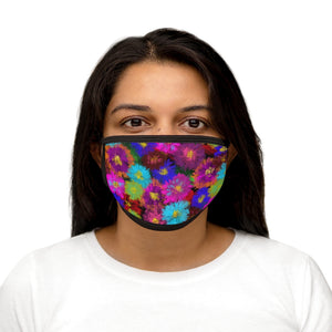 Mixed-Fabric Face Mask - Fancy Flora - KORAT