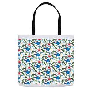 Krusty Krab K Tote Bags