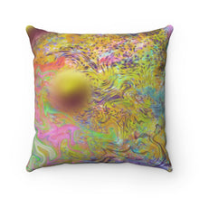 Load image into Gallery viewer, Spun Polyester Square Pillow - Justin’s Planet (J21) - KORAT
