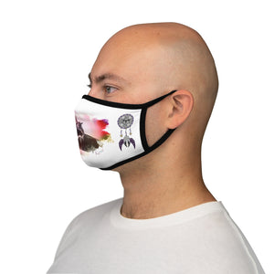 Fitted Polyester Face Mask - Patties Dream Cat - KORAT