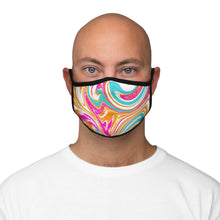 Load image into Gallery viewer, Fitted Polyester Face Mask - Te Tie Dye - KORAT
