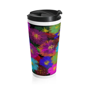 Stainless Steel Travel Mug - Fancy Flora - KORAT