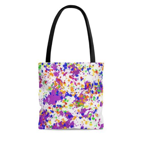 AOP Tote Bag - Rebecca Rainbow Splash - KORAT