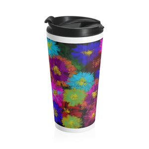 Stainless Steel Travel Mug - Fancy Flora - KORAT