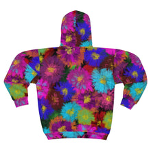 Load image into Gallery viewer, AOP Unisex Zip Hoodie - Fancy Flora - KORAT
