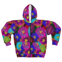 Load image into Gallery viewer, AOP Unisex Zip Hoodie - Fancy Flora - KORAT
