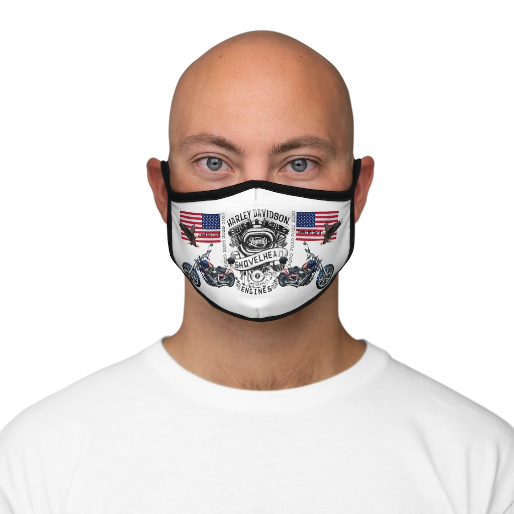 Fitted Polyester Face Mask - Joe’s Shovelhead - KORAT