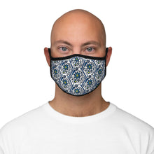 Load image into Gallery viewer, Fitted Polyester Face Mask - Blakey Blue - KORAT
