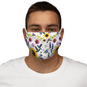 Snug-Fit Polyester Face Mask - Wilma’s Garden - KORAT