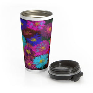 Stainless Steel Travel Mug - Fancy Flora - KORAT