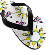 Load image into Gallery viewer, Unisex Flip-Flops - Tracy Triangle - KORAT
