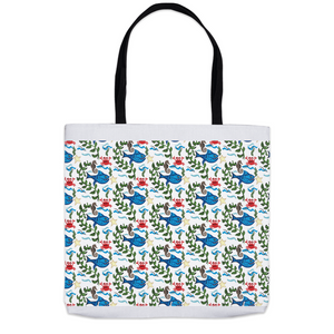 Krusty Krab K Tote Bags