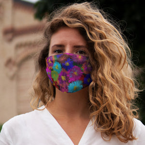 Snug-Fit Polyester Face Mask - Fancy Flora - KORAT