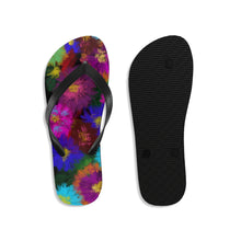 Load image into Gallery viewer, Unisex Flip-Flops - Fancy Flora - KORAT
