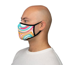 Load image into Gallery viewer, Fitted Polyester Face Mask - Te Tie Dye - KORAT
