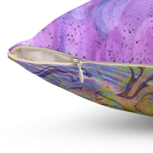 Load image into Gallery viewer, Spun Polyester Square Pillow - Justin’s Planet (J21) - KORAT
