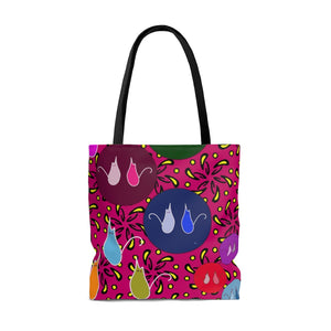 AOP Tote Bag - Bubbly Kitty - KORAT