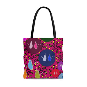 AOP Tote Bag - Bubbly Kitty - KORAT