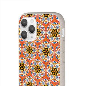 Biodegradable Case - Yolanda Blue and Yellow - KORAT