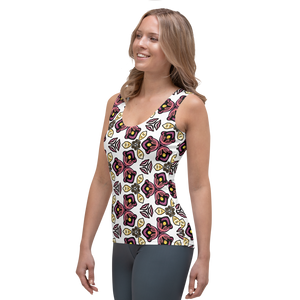 Sublimation Cut & Sew Tank Top - Tea Tulip - KORAT