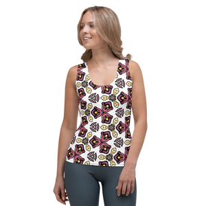 Sublimation Cut & Sew Tank Top - Tea Tulip - KORAT