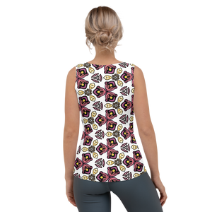 Sublimation Cut & Sew Tank Top - Tea Tulip - KORAT