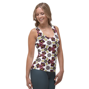 Sublimation Cut & Sew Tank Top - Tea Tulip - KORAT